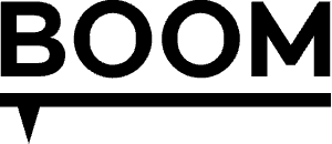 Logo: BOOM