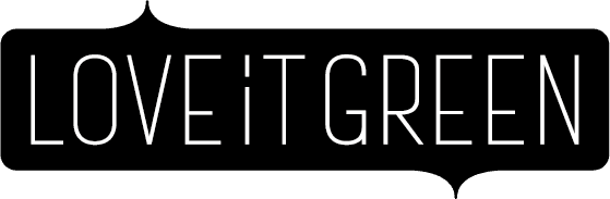 Logo: love it green