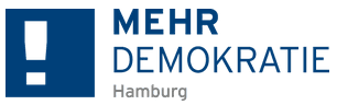 Logo: Mehr Demokratie Hamburg